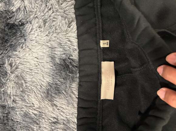 Fear of God Essentials Hoodie & Sweatpants Tracksuit Set Stretch Limo SS22 - Picture 7 of 7